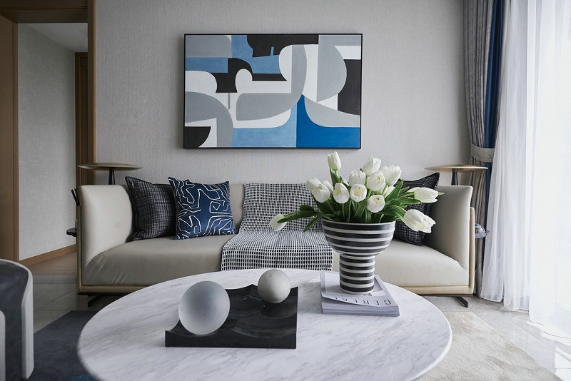 現代輕奢客廳裝修效果圖