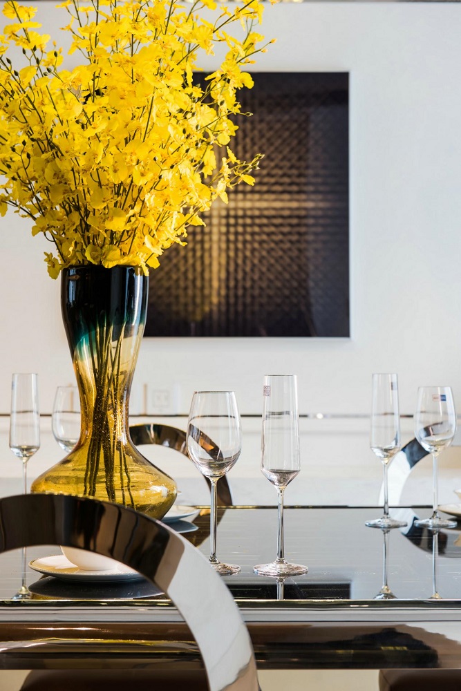 現(xiàn)代輕奢餐廳裝修效果圖