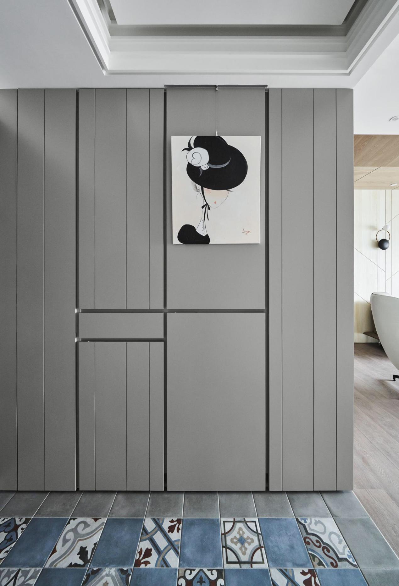 現(xiàn)代簡(jiǎn)約玄關(guān)裝修效果圖