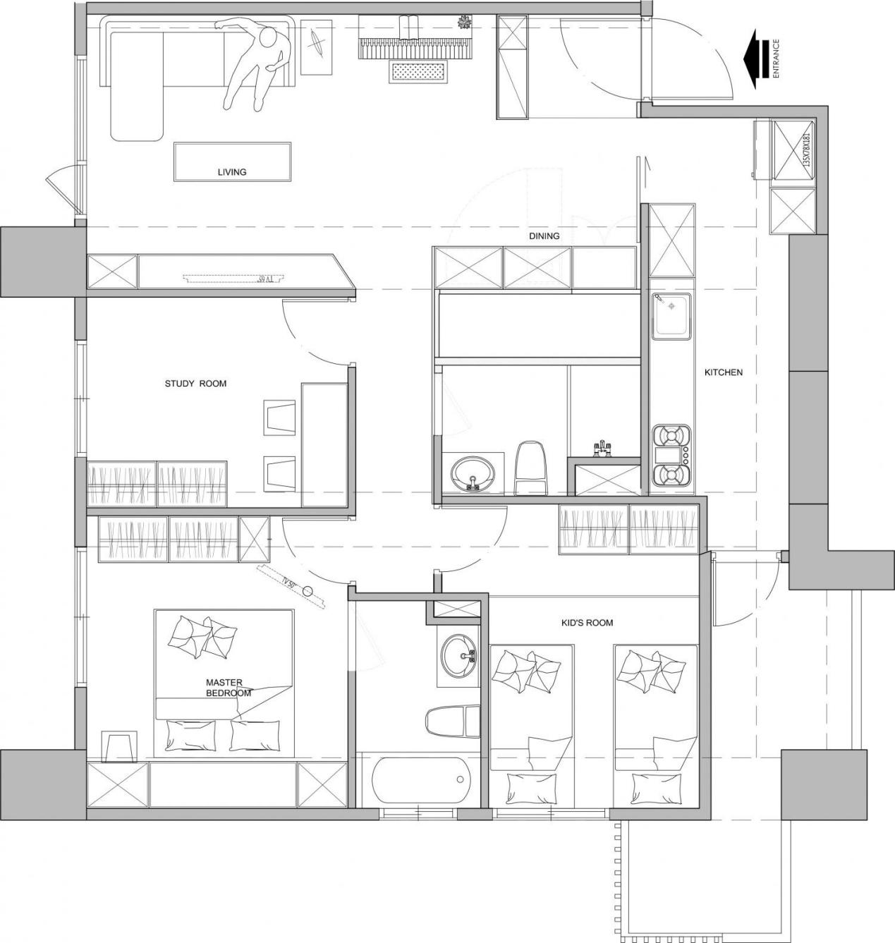 現(xiàn)代簡約裝修效果圖