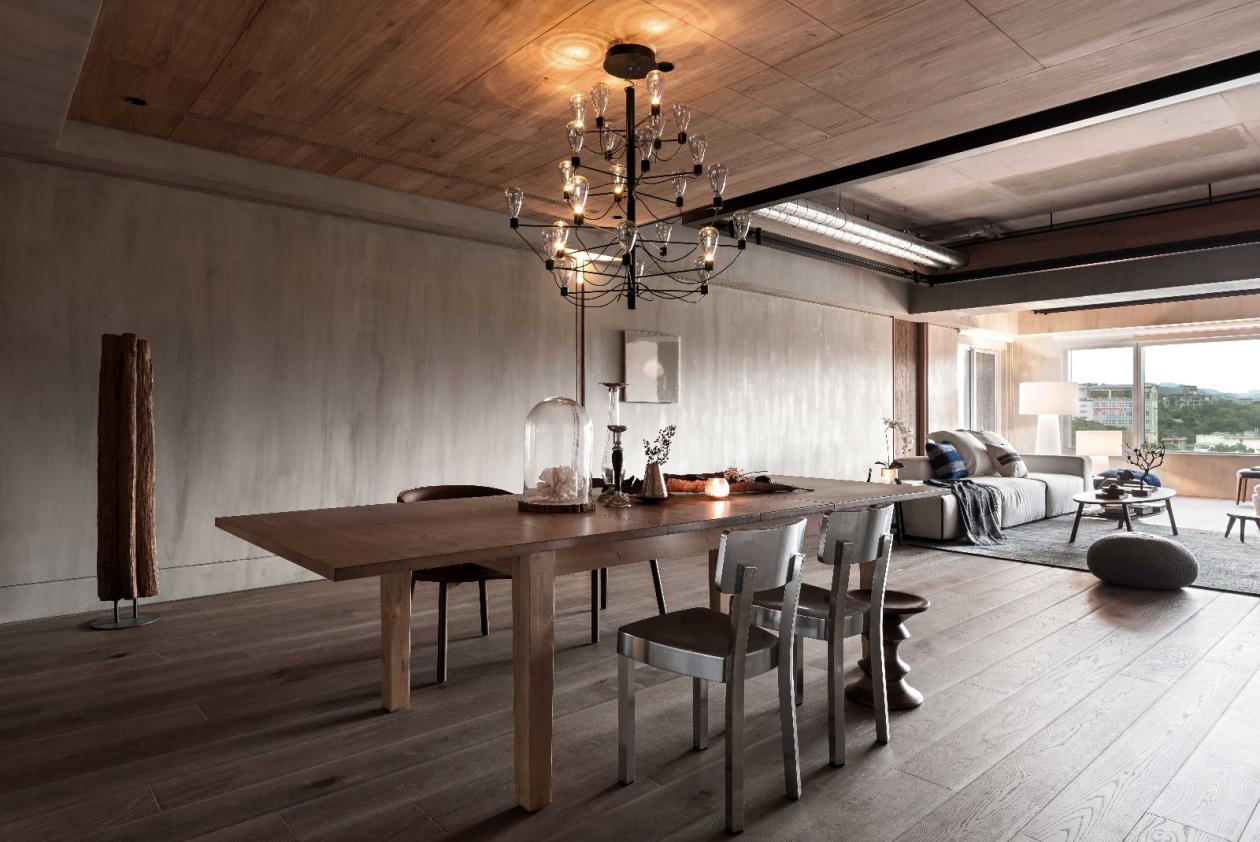 現(xiàn)代簡約餐廳裝修效果圖