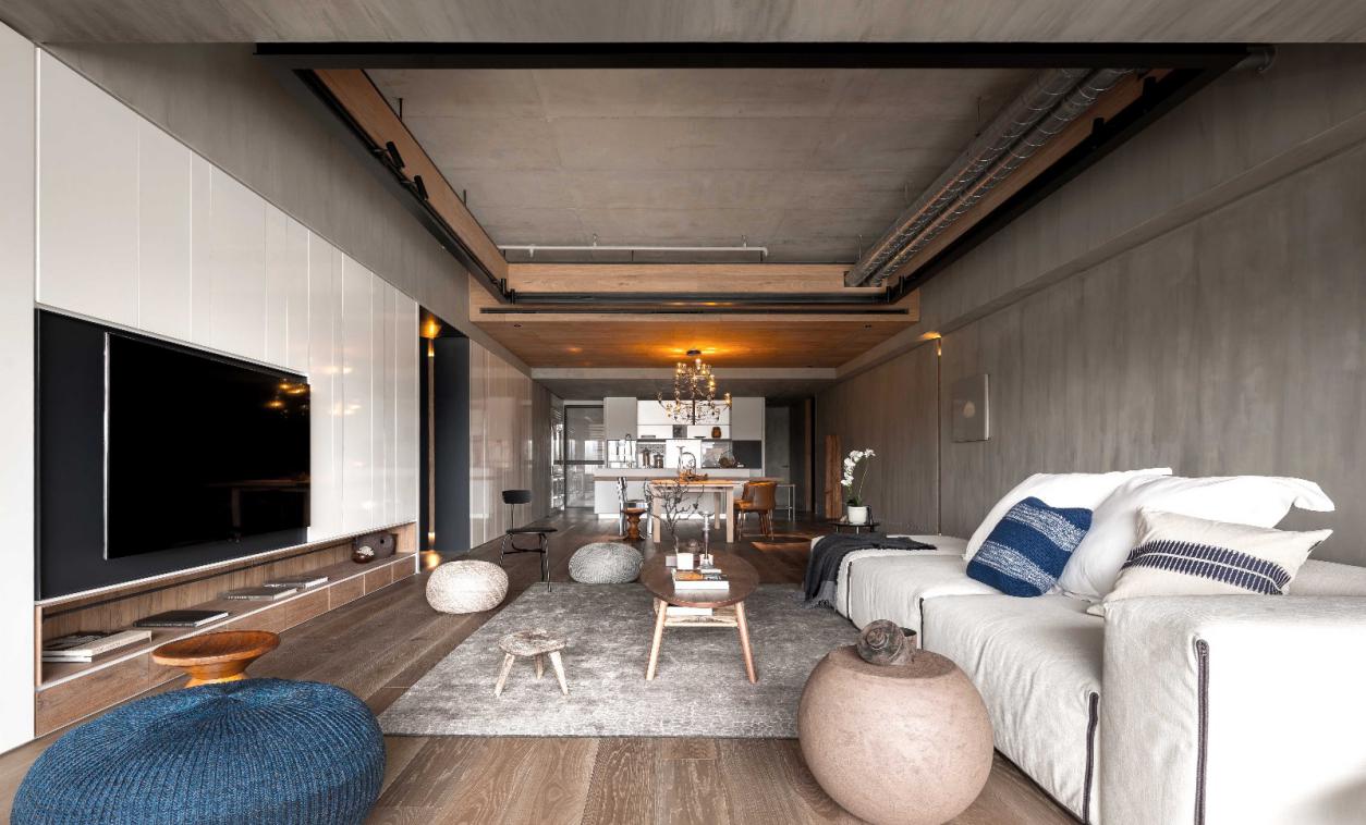 現(xiàn)代簡約客廳裝修效果圖