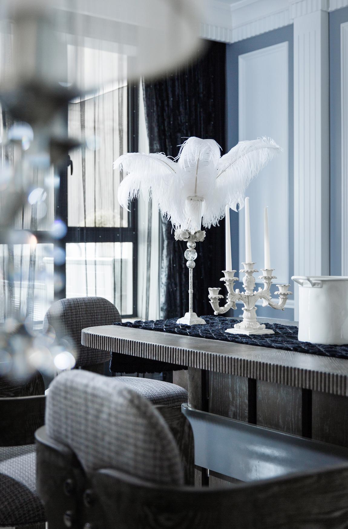 美式風格餐廳裝修效果圖