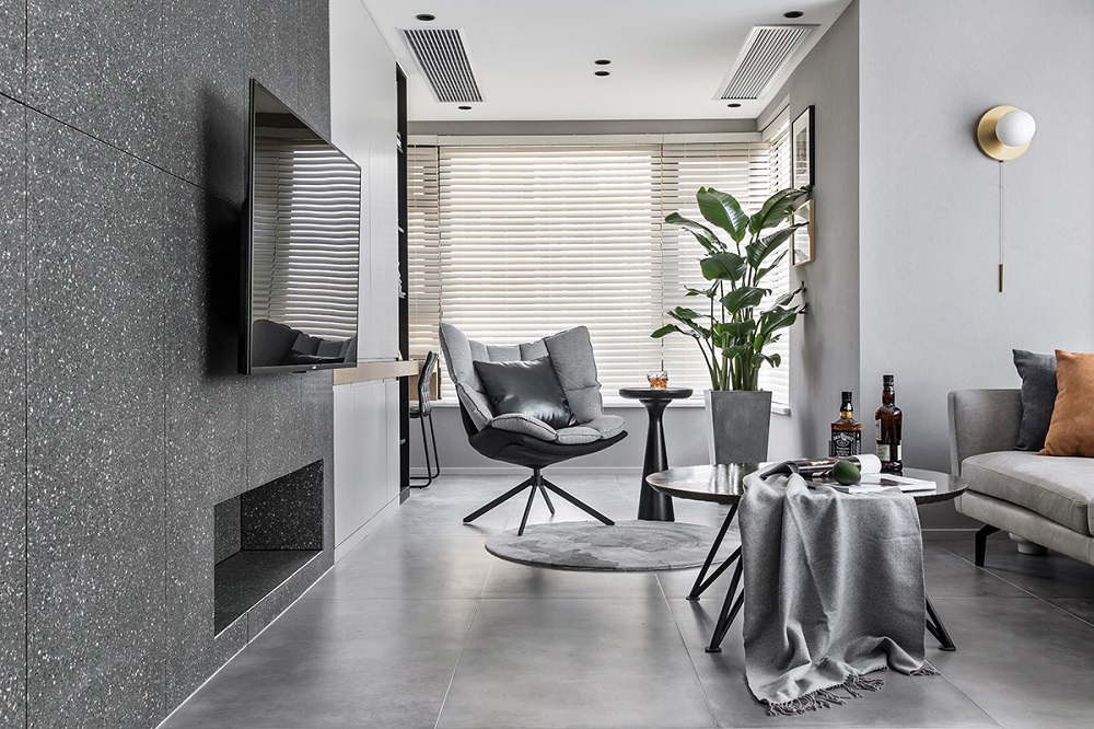 臺式風格客廳裝修案例效果圖