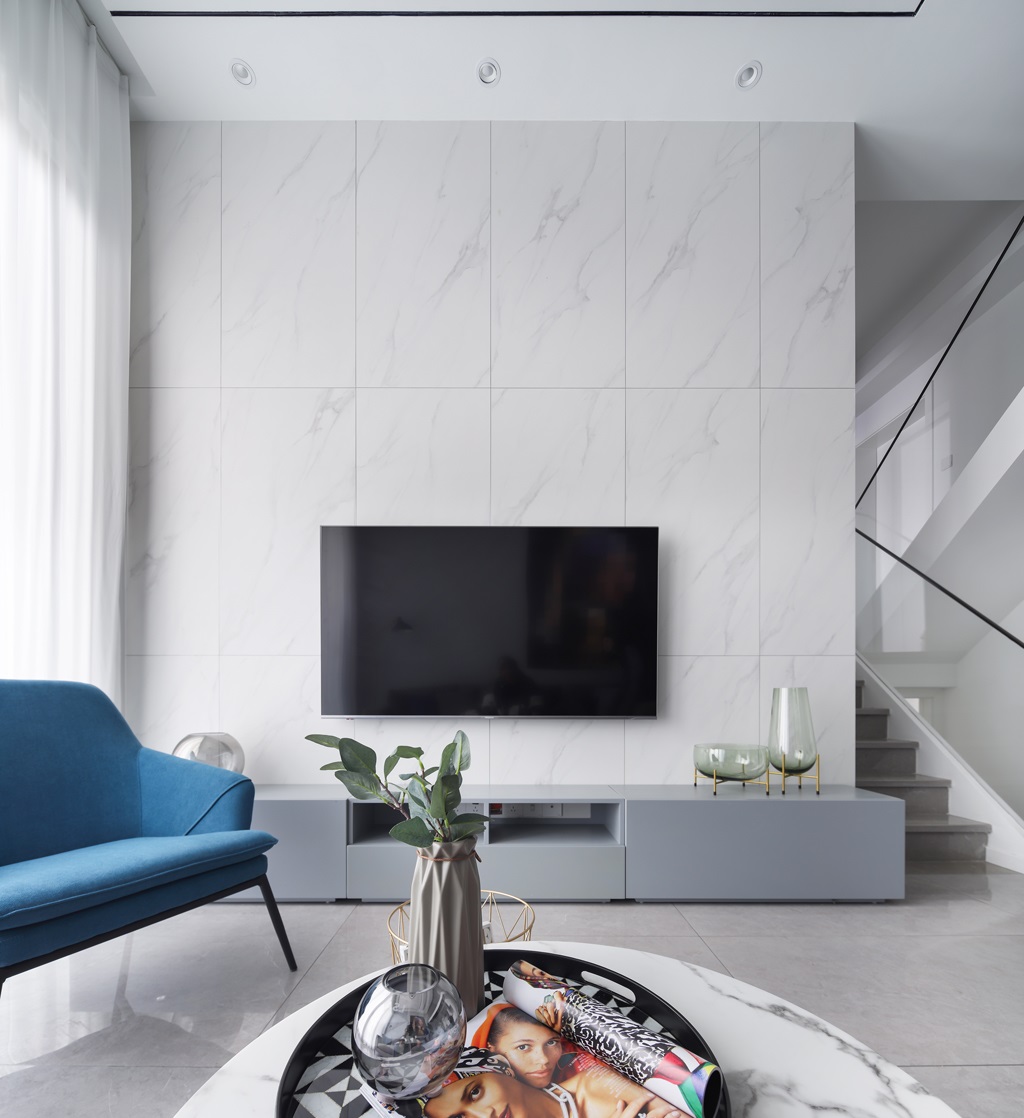 現(xiàn)代簡約風(fēng)格客廳裝修效果圖