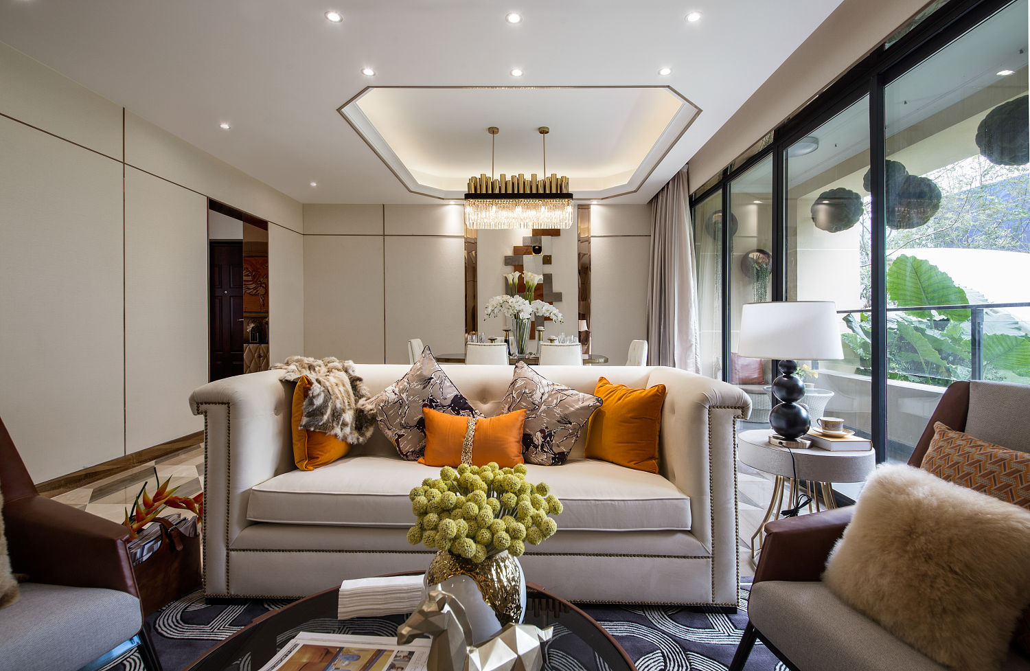 120平方全包裝修效果圖