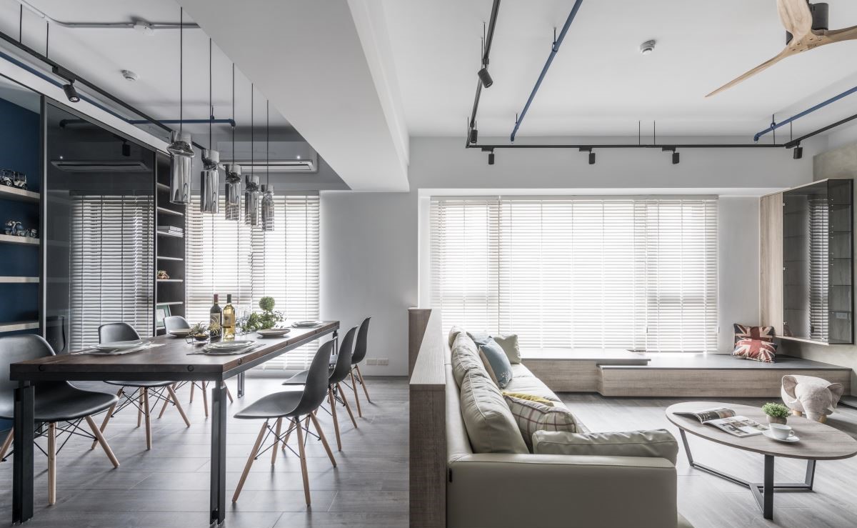 現(xiàn)代簡(jiǎn)約餐廳裝修效果圖