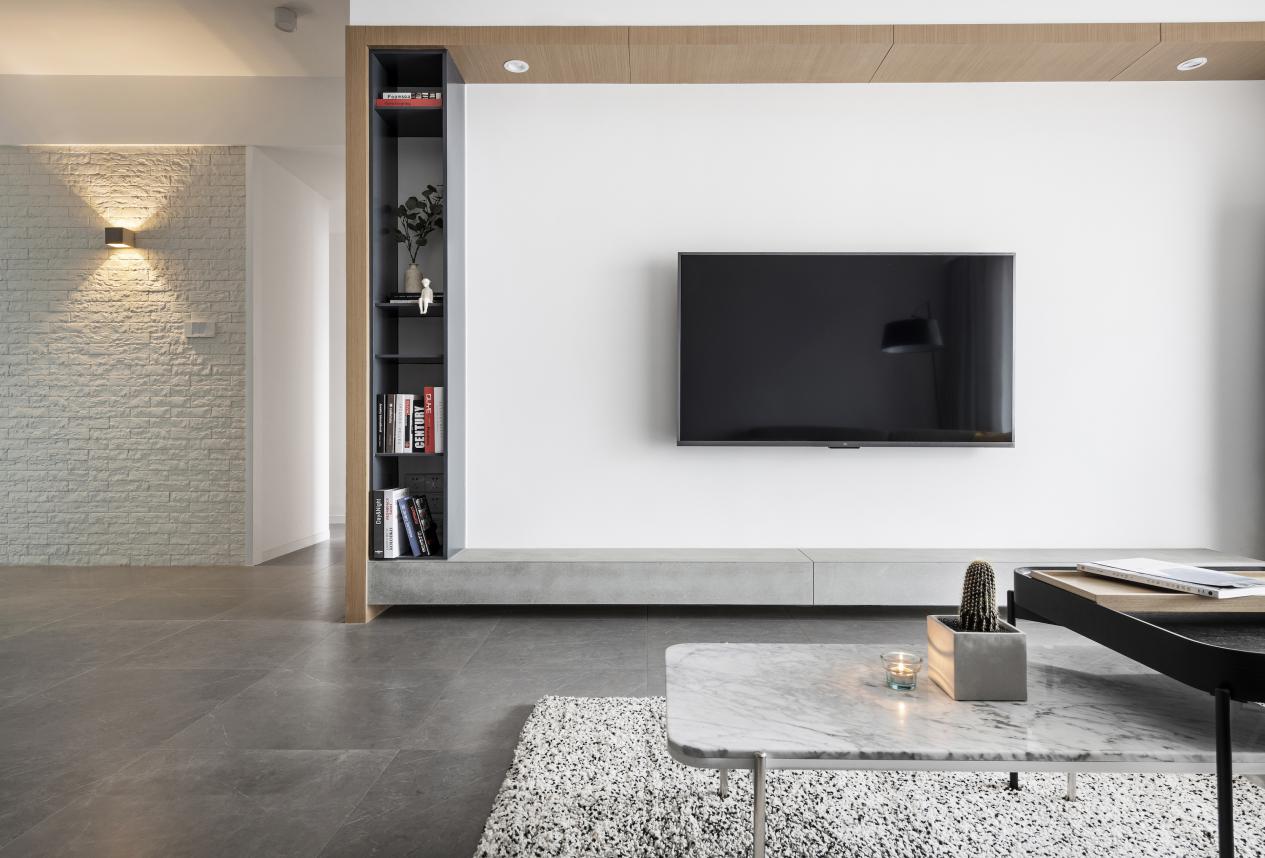 現(xiàn)代簡(jiǎn)約裝修案例效果圖