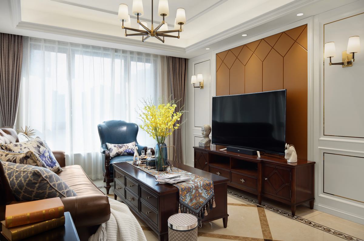 美式風(fēng)格別墅裝修效果圖