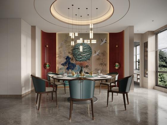 新中式裝修風(fēng)格效果圖