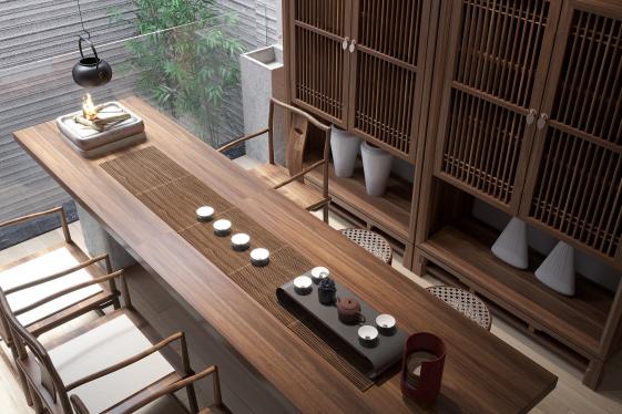 新中式裝修風(fēng)格效果圖