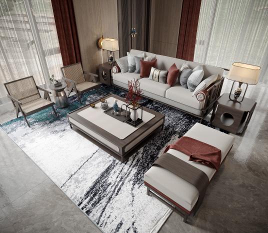 新中式裝修風(fēng)格效果圖